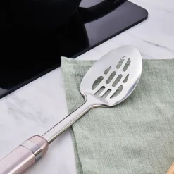 Karaca Backhelfer-Mastermaid Rillen Servierlöffel Rosegold Rose Gold