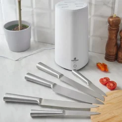 Karaca Messersets-Meister Sterilisator Messerset Weiß Weıß01