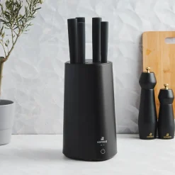 Karaca Messersets-Meister Sterilisator Stand Messerset Schwarz Schwarz01