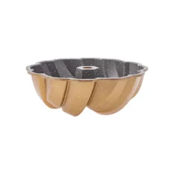 Karaca Kuchenform-Mesh Gusseisen Kuchenform, 26 cm Gold