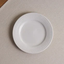 Karaca Servierplatte|Dessertteller-Mina Kuchenteller 21 cm Weıß01