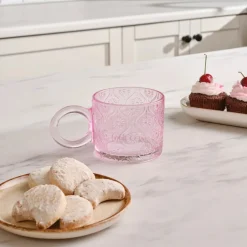 Karaca Mugs & Kaffeebecher-Miracle Tasse, Puderrosa Puder Rosa01