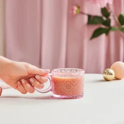 Karaca Mugs & Kaffeebecher-Miracle Tasse, Puderrosa Puder Rosa01