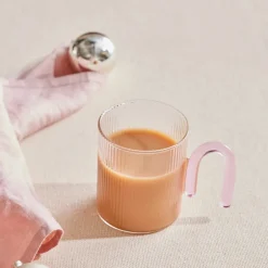 Karaca Mugs & Kaffeebecher-Miracle Tasse, Rosa Henkel Rosa01