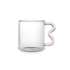 Karaca Mugs & Kaffeebecher-Miracle Tasse, Rosa Henkel im Zickzack Rosa01