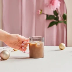Karaca Mugs & Kaffeebecher-Miracle Tasse, Rosa Henkel im Zickzack Rosa01