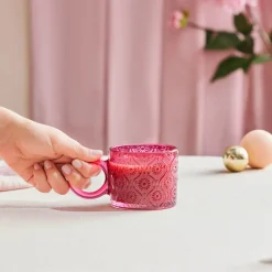 Karaca Mugs & Kaffeebecher-Miracle Tasse, Rosa Rosa01