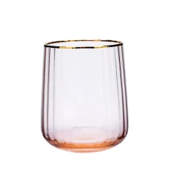 Karaca Wasserglas-Misty Line Wasserglas Orange Orange01