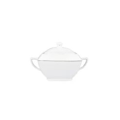 Karaca Tafelservice Für 12 Personen-Mixed Platin Tafelservice- Set, 60- teilig Weıß01