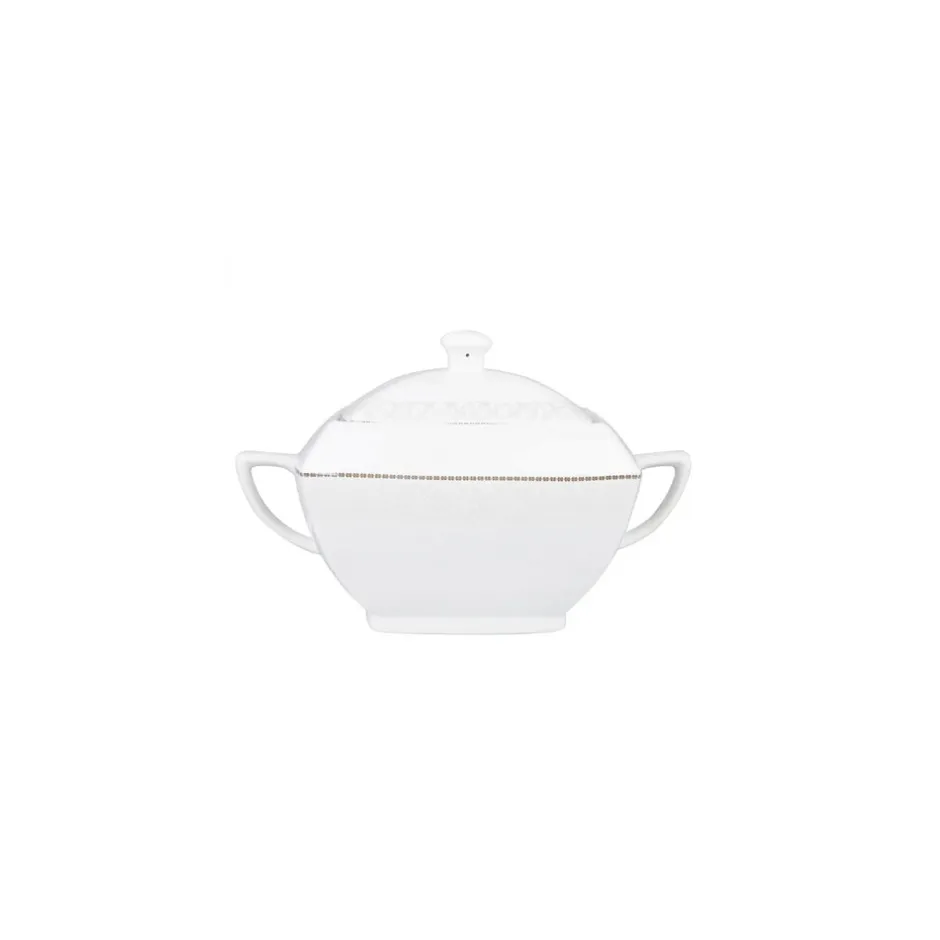 Karaca Tafelservice Für 12 Personen-Mixed Platin Tafelservice- Set, 60- teilig Weıß01