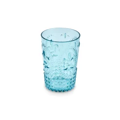 Karaca Wasserglas-Moise Acryl Trinkglas, 400 ml, Blau Blau01