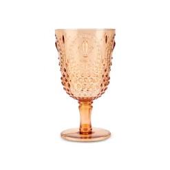 Karaca Weingläser & Kelchglas-Moise Acryl Weinglas, 450 ml, Orange Orange01