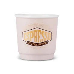 Karaca Mokka & Espressotassen Set-Monet Soft Espressotassen-Set, 4 Personen, 4-teilig, 90 ml Multıfarben