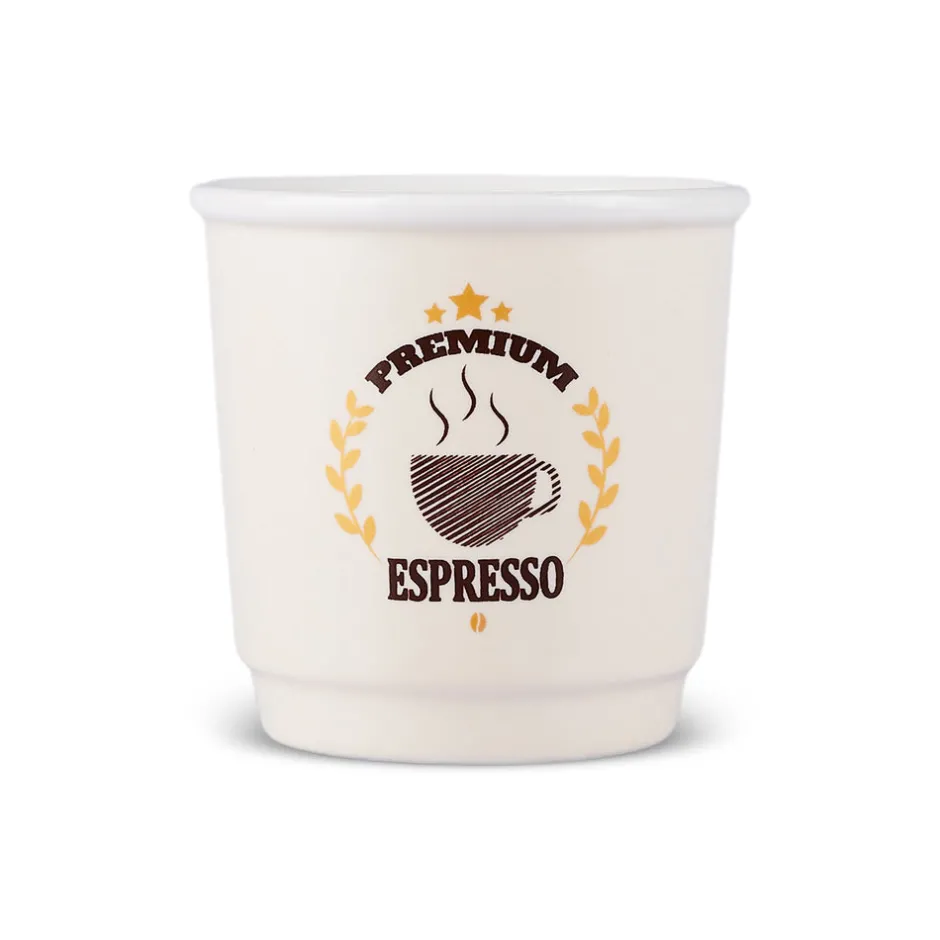 Karaca Mokka & Espressotassen Set-Monet Soft Espressotassen-Set, 4 Personen, 4-teilig, 90 ml Multıfarben