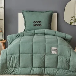 Karaca Kopfkissen & Bettdecken-Motto Oil Cotton Comfort Set 135X200 cm Benzın
