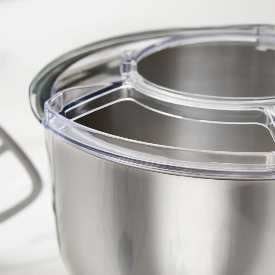 Karaca Küchenchef-Multichef Standmixer Shiny Black Küchenchef 1900 W 5,5 l (mit Hackfleisch-/Sucuk-Wurst-/Fleischklößchenaufsatz)