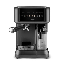 Karaca Kaffeemaschinen|Espressomaschine-MyCaffe Barista S10 Automatische Espresso-, Latte- und Cappuccino-Maschine mit integriertem Milchbehälter – Matte Black