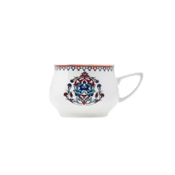 Karaca Mokka & Espressotassen Set-Nakkaş 12-teiliges Espressotassen-Set für 6 Personen Rot02