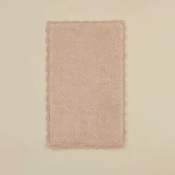Karaca Badematten-Natali Badvorleger, 60 × 100 cm, Puderrosa