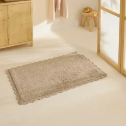 Karaca Badematten-Natali Badvorleger, 50 × 80 cm, Beige