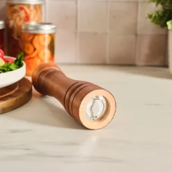 Karaca Salz Und Pfefferstreuer-Naturegrind Holz Gewürzmühle