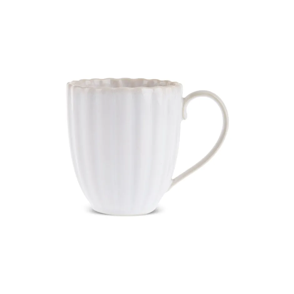 Karaca Mugs & Kaffeebecher-New Daisy Becher 410 ml Beyaz