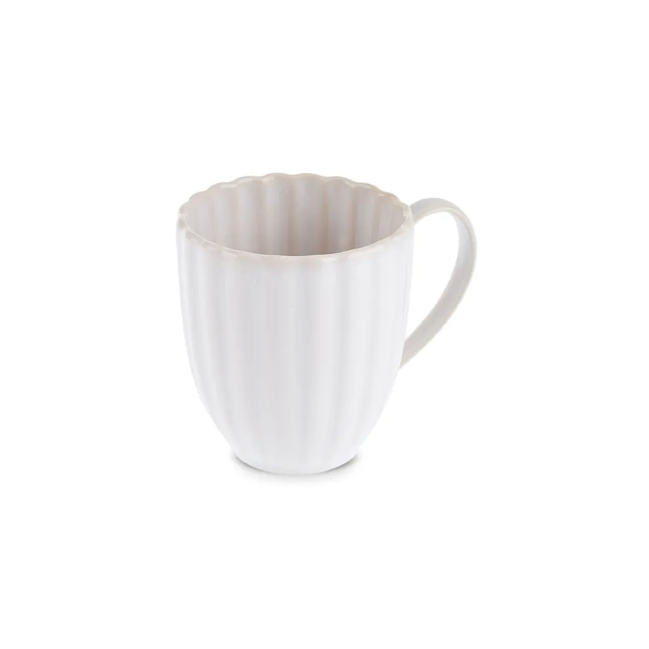 Karaca Mugs & Kaffeebecher-New Daisy Becher 410 ml Beyaz