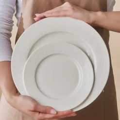 Karaca Tafelservice Für 6 Personen-New Dome Tafelservice für 6 Personen, 24-teilig, Weiß Weıß