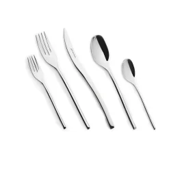 Karaca Bestecksets Für 12 Personen-New Dora 84 Teiliges Für 12 Personen Tafelbesteck 6051 Platın