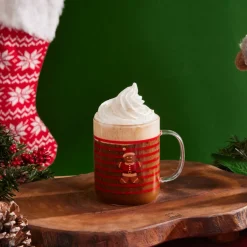 Karaca Mugs & Kaffeebecher-New Year Weihnachten Ingwer Becher, 410ml, Multi Multıfarben