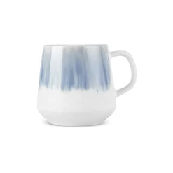 Karaca Mugs & Kaffeebecher-Okeanos 2-teiliges Steinzeug-Becher-Set, 400ml, Mehrfarbig Multıfarben