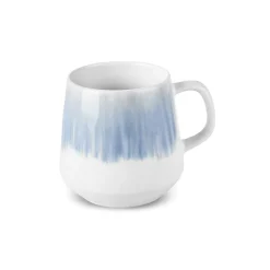 Karaca Mugs & Kaffeebecher-Okeanos 2-teiliges Steinzeug-Becher-Set, 400ml, Mehrfarbig Multıfarben