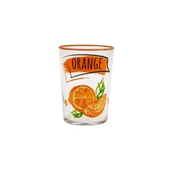 Karaca Wasserglas-Orange Soft Drink Glas Orange01