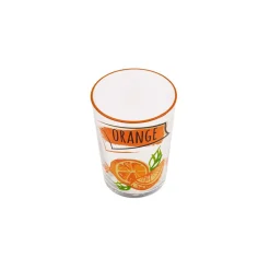 Karaca Wasserglas-Orange Soft Drink Glas Orange01