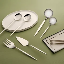 Karaca Servierbesteck-Orion Platin 7-Teiliges Servierset Platın