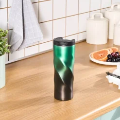Karaca Thermoskannen-Orion, Thermosflasche, 500ML, Grün