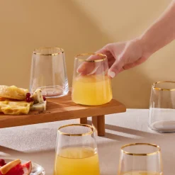 Karaca Gläser-Sets-Orlando 420 Ml 6 Teiliges Wasserglas Set Multıfarben