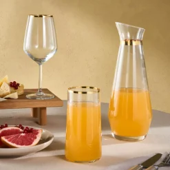 Karaca Gläser-Sets-Orlando 12-Personen 25-Teiliges Glas-Set Klar