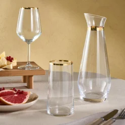 Karaca Gläser-Sets-Orlando 12-Personen 25-Teiliges Glas-Set Klar