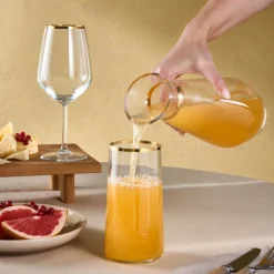 Karaca Gläser-Sets-Orlando 12-Personen 25-Teiliges Glas-Set Klar