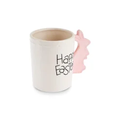 Karaca Mugs & Kaffeebecher-Osterbecher, 520 ml, Rosa-Weiß Rosa Weıß