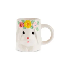 Karaca Mugs & Kaffeebecher-Osterbecher, 510 ml, Weiß-Gelb Weıß Gelb