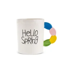 Karaca Mugs & Kaffeebecher-Osterbecher Hello Spring, Tasse, 540ML Multıfarben