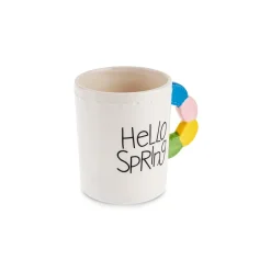 Karaca Mugs & Kaffeebecher-Osterbecher Hello Spring, Tasse, 540ML Multıfarben