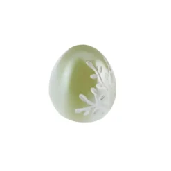 Karaca Deko-Objekte-Ostern Keramische Dekorative Trinket 9 cm Grün Gelb