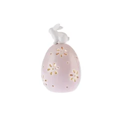 Karaca Deko-Objekte-Ostern Steingut Dekorative Trinket Rosa Multıfarben