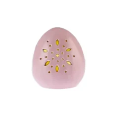 Karaca Deko-Objekte-Ostern Steingut dekorative Trinket 14cm Rosa Rosa01