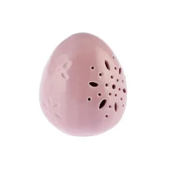Karaca Deko-Objekte-Ostern Steingut dekorative Trinket 14cm Rosa Rosa01
