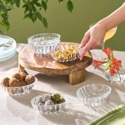 Karaca Kuchenplatte-Oyster 6-teiliges Servierset Klar