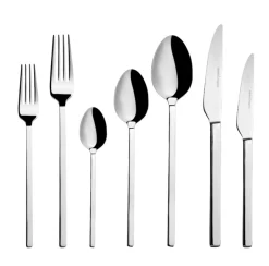 Karaca Bestecksets Für 12 Personen-Pallas Elegance 12-Personen 84-Teiliges Besteckset Platın
